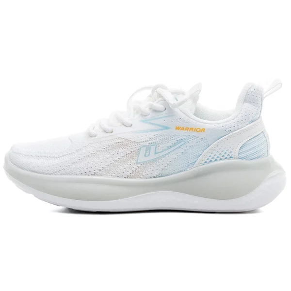 Warrior Warrior Cushioning Lightweight Low-Top Casual Shoes Women's White Green