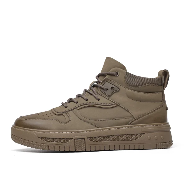 LUOGOKS High Top Skateboard Shoes Men's