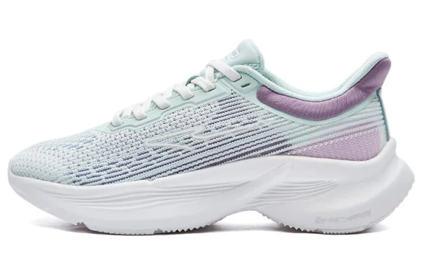 Erke Gallop Running Shoes Women's Low-Top Orchid Purple