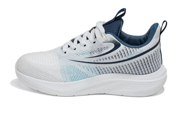 Warrior Low-Top Casual Shoes Men's White Dusty Blue
